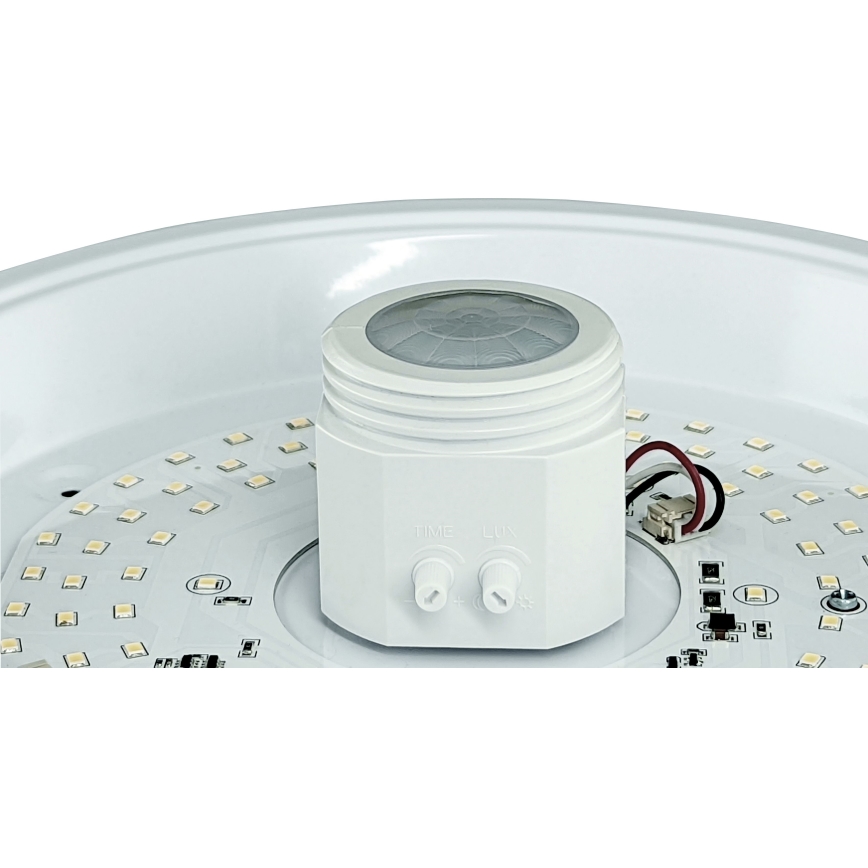 LED Plafondlamp met sensor en noodmodule MANA LED/12W/230V 1500 mAh 4000K