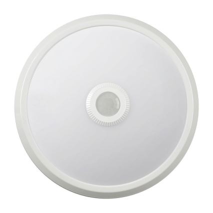 LED Plafondlamp met sensor SAMSUNG CHIP LED/12W/230V 3000/4000/6000K diameter 29 cm wit