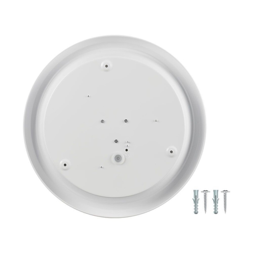 LED Plafondlamp met sensor SAMSUNG CHIP LED/12W/230V 3000/4000/6000K diameter 29 cm wit