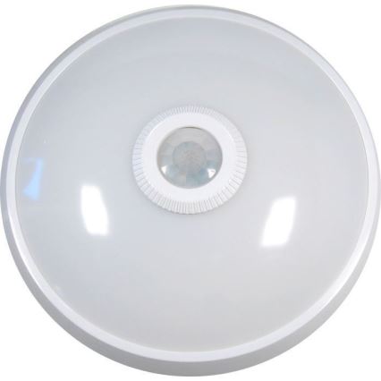 LED Plafondlamp met bewegings- en schemersensor LED/12W/230V
