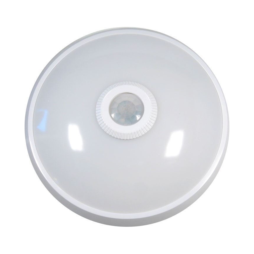 LED Plafondlamp met bewegings- en schemersensor LED/12W/230V