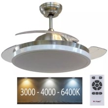 LED Plafondlamp met Ventilator LED/30W/230V 3000/4000/6400K + afstandsbediening