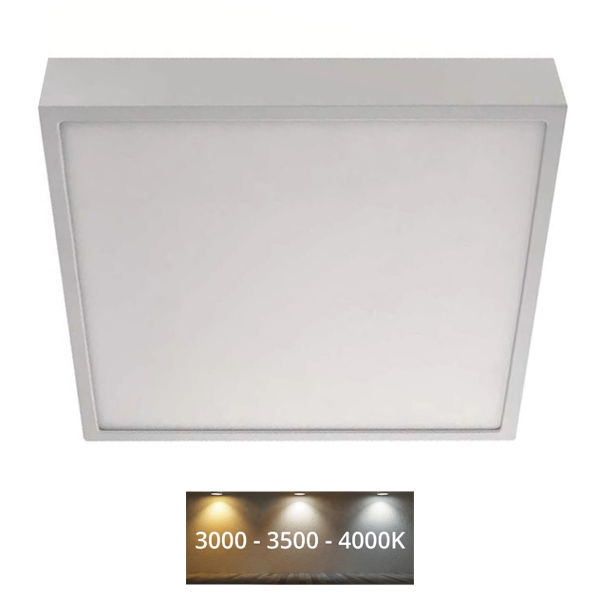 LED Plafondlamp NEXXO LED/28,5W/230V 3000/3500/4000K 30x30 cm wit