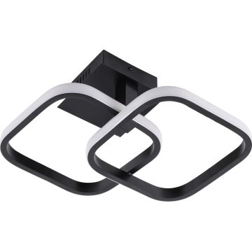 LED plafondlamp ROBERT LED/25W/230V 25x38 cm zwart
