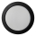 LED Plafondlamp ROUND LED/18W/230V 4000K diameter 21,7 cm zwart