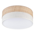 LED-plafondlamp SIRJA BOHO LED/20W/230V 4000K Ø 35 cm beige/crème