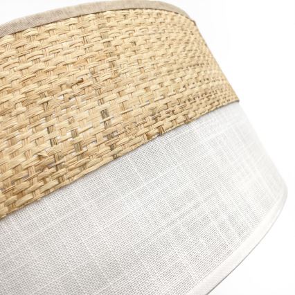 LED plafondlamp SIRJA BOHO LED/20W/230V 4000K Ø 35 cm beige/wit