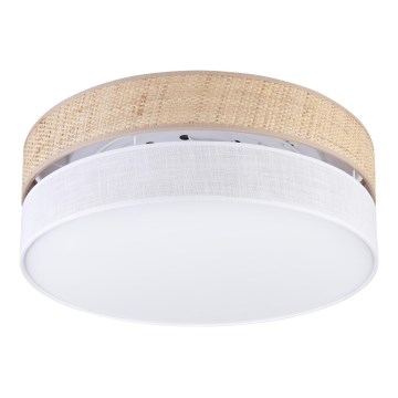 LED plafondlamp SIRJA BOHO LED/36W/230V 4000K Ø 45 cm beige/wit