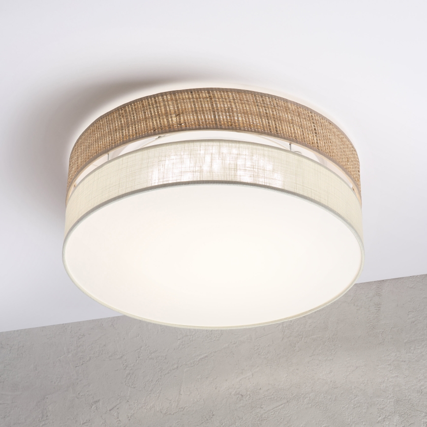 LED-plafondlamp SIRJA BOHO LED/36W/230V 4000K Ø 45 cm beige/crème