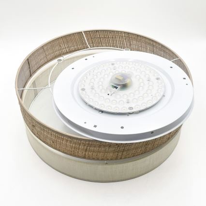 LED-plafondlamp SIRJA BOHO LED/36W/230V 4000K Ø 45 cm beige/crème