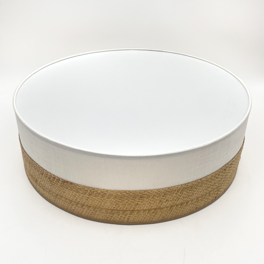 LED plafondlamp SIRJA BOHO LED/36W/230V 4000K Ø 45 cm beige/wit