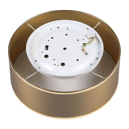 LED plafondlamp SIRJA LED/20W/230V 4000K Ø35 cm bruin/goud