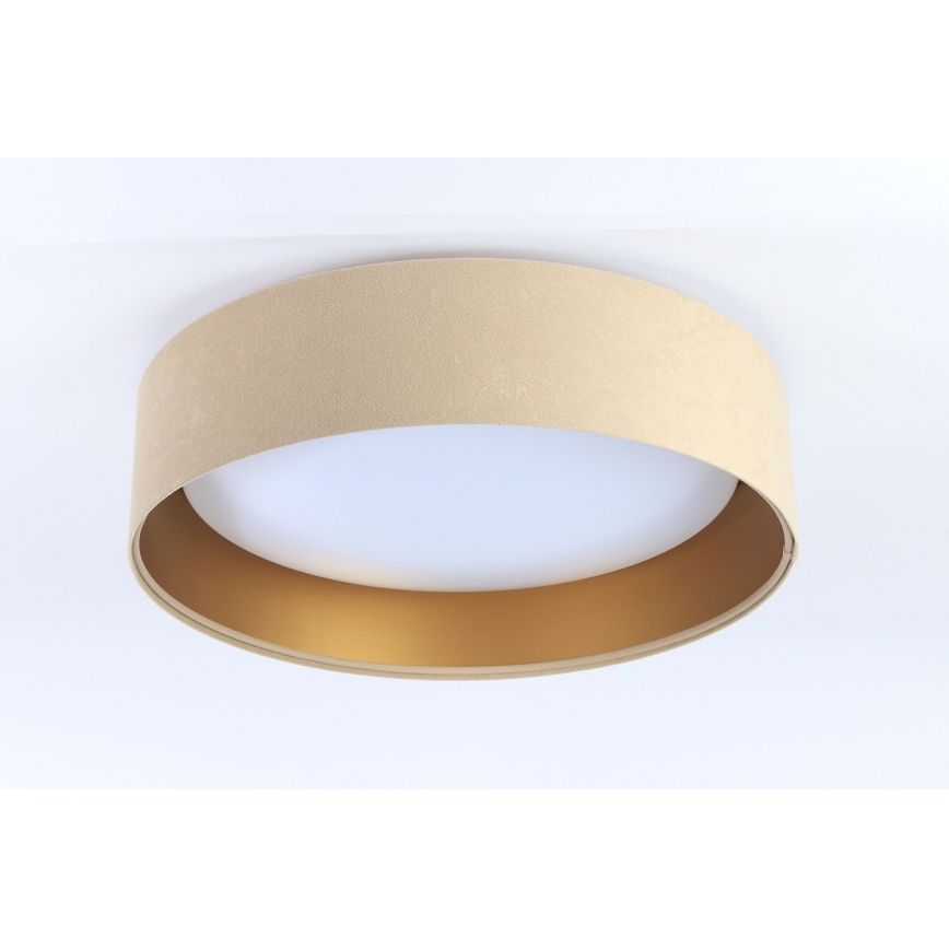Dimbare LED Plafondlamp SMART GALAXY LED/36W/230V d. 55 cm 2700-6500K Wi-Fi Tuya beige/goud + afstandsbediening