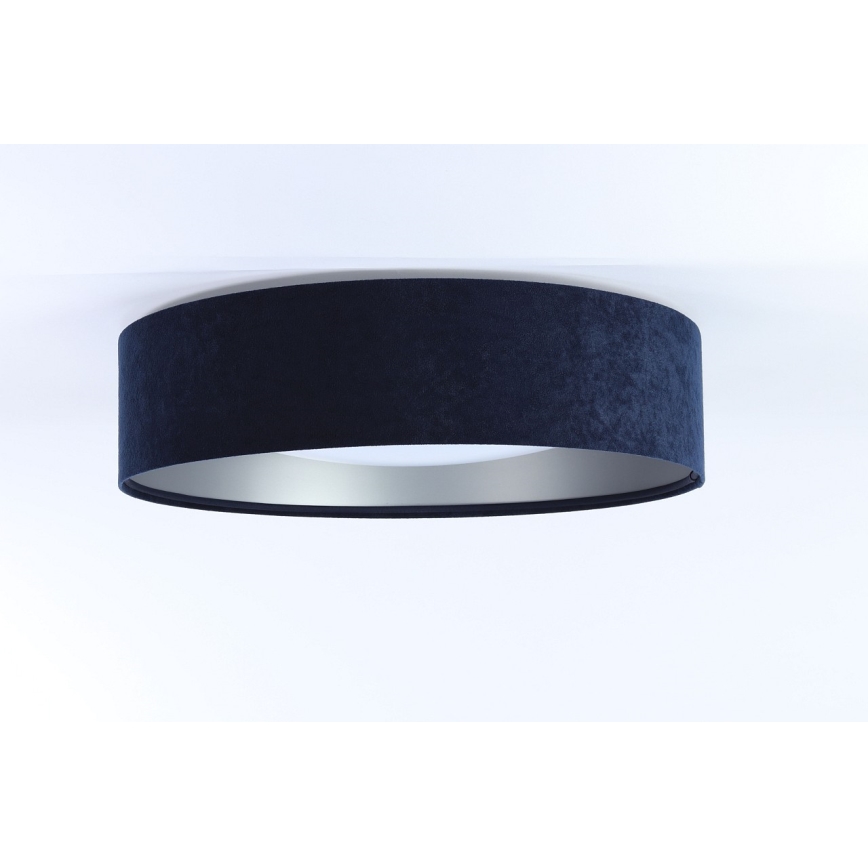Dimbare LED Plafondlamp SMART GALAXY LED/36W/230V d. 55 cm 2700-6500K Wi-Fi Tuya blauw/zilver + afstandsbediening