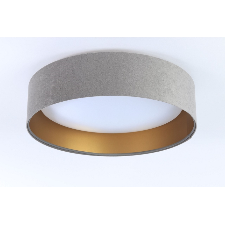 Dimbare LED Plafondlamp SMART GALAXY LED/36W/230V d. 55 cm 2700-6500K Wi-Fi Tuya grijs/goud + afstandsbediening