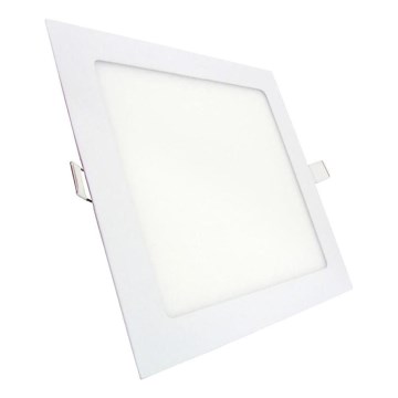 LED Plafondlamp SQUARE LED/9W/230V 4200K 14,6x14,6 cm wit