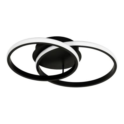 LED-plafondlamp TITANO LED/12W/230V zwart