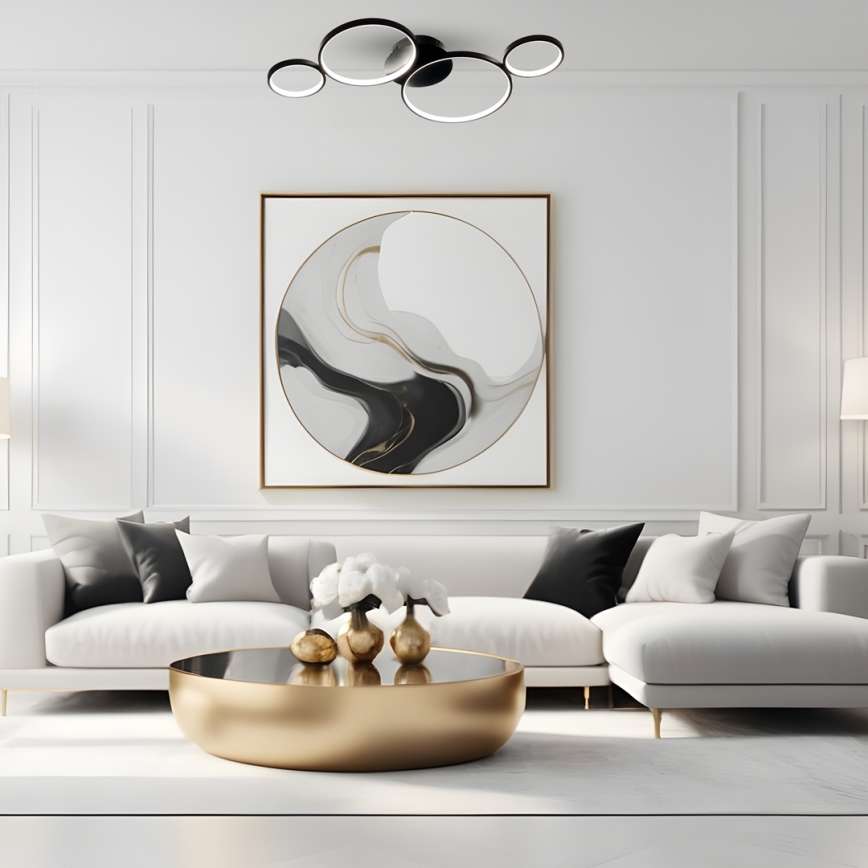 LED Plafondlamp UNIVERSE LED/30W/230V zwart
