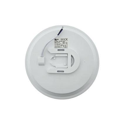 LED-plafondlamp voor badkamer FLUME LED/10W/230V Ø 22,5 cm IP44 zwart
