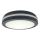 LED plafondlamp voor badkamer met bewegingssensor LED/20W/230V 3000/4000/6500K pr. 23 cm IP54 antraciet
