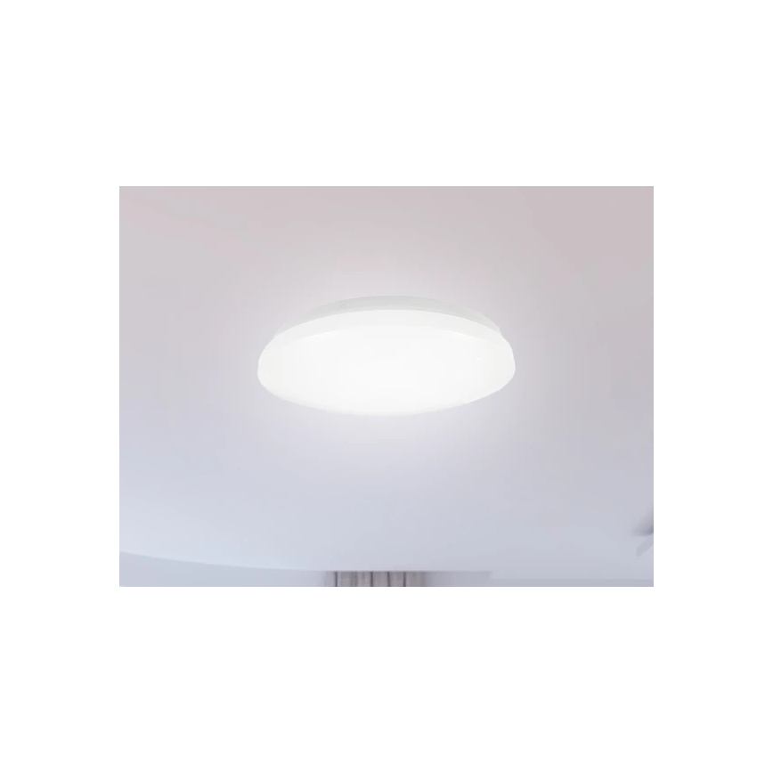 LED plafondlamp voor badkamer OPAL LED/12W/230V Ø 24,5 cm IP44 wit