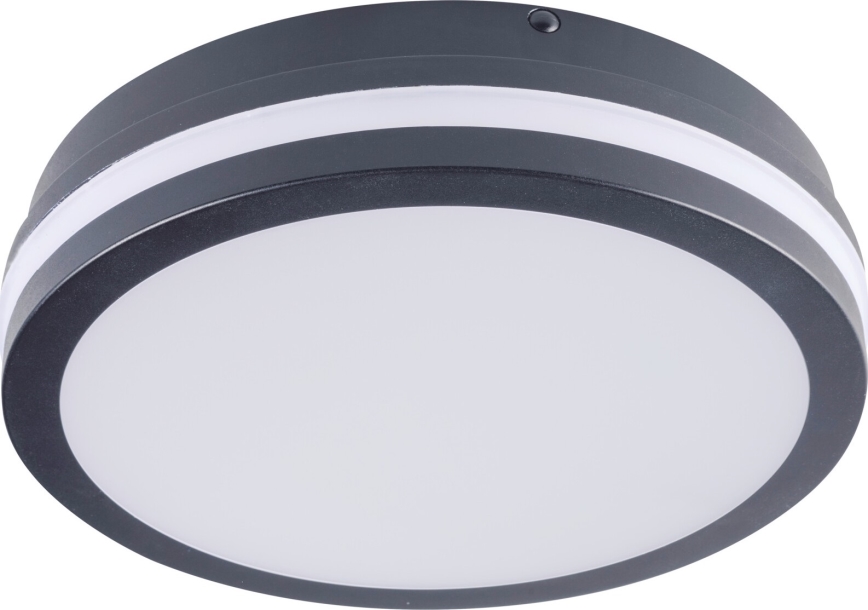LED Plafondlamp voor buiten BENO LED/12/18W/230V 3000/3500/4000K IP65 antraciet rond