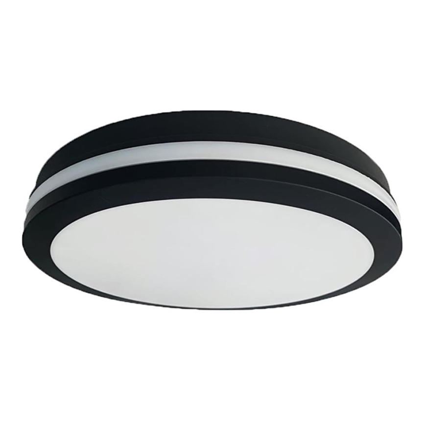 LED Plafondlamp voor buiten MARLON LED/12W/230V 4000K IP54 zwart