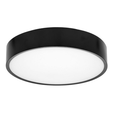 LED Plafondlamp voor buiten met sensor MARTIN LED/25W/230V 3000/4000K diameter 35 cm IP65 zwart