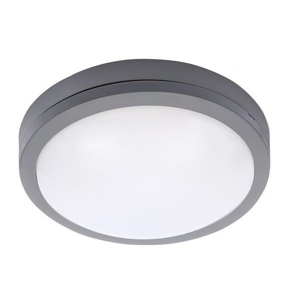 LED Plafondlamp voor buiten met sensor SIENA LED/20W/230V 4000K diameter 23 cm IP54