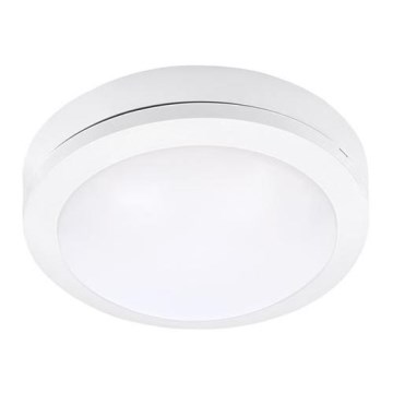 LED Plafondlamp voor buiten SIENA LED/13W/230V IP54 diameter 17 cm wit