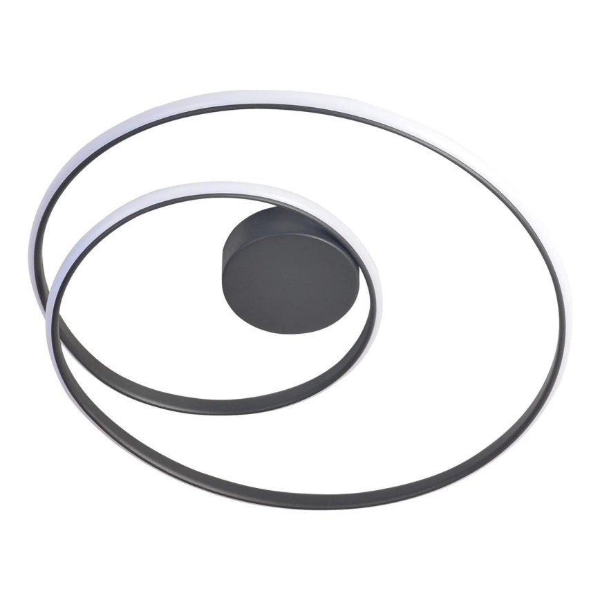 LED Plafondlamp ZEFIRA LED/40W/230V 4000K diameter 50 cm antraciet