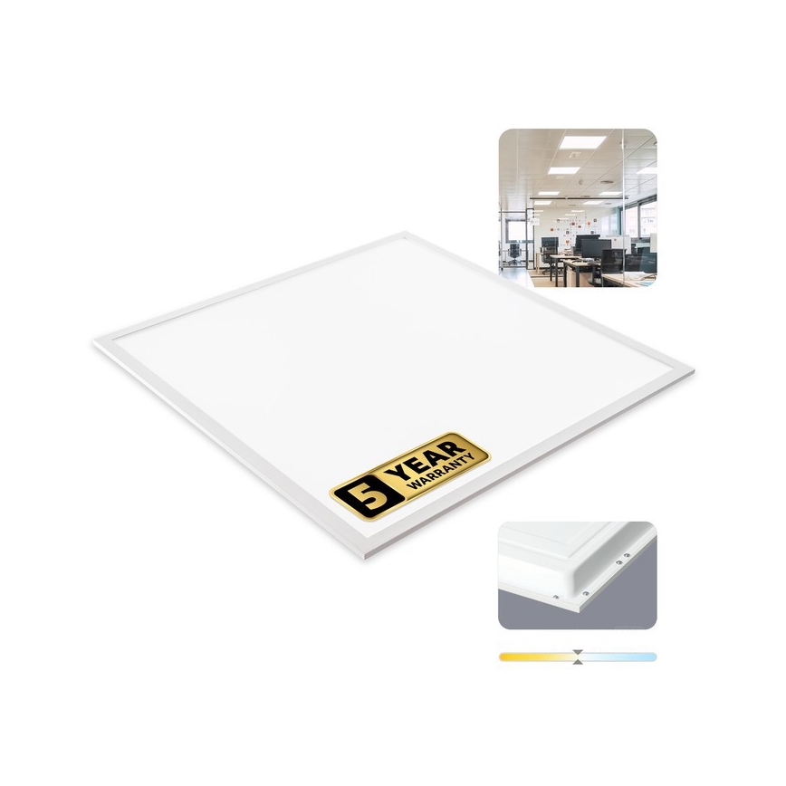 LED-plafondpaneel DAVRO LED/40W/230V 4000K 59,5x59,5 cm wit