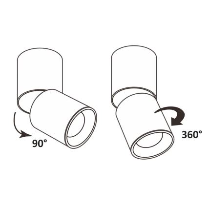 LED Plafondspot LED/10W/230V