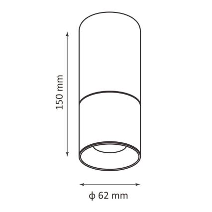 LED Plafondspot LED/10W/230V