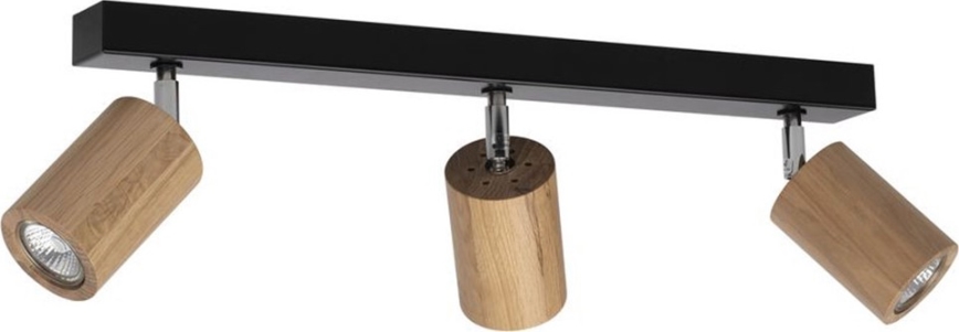 LED Plafondspot MATTI 3xGU10/5W/230V eiken