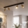 LED plafondspot TOP 4xGU10/10W/230V zwart/goud