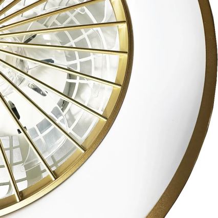 LED Dimbaar plafondlamp met ventilator OPAL LED/48W/230V 3000-6500K + afstandsbediening
