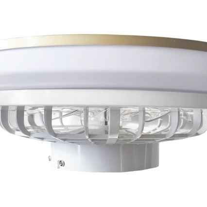 LED Dimbaar plafondlamp met ventilator OPAL LED/48W/230V 3000-6500K + afstandsbediening