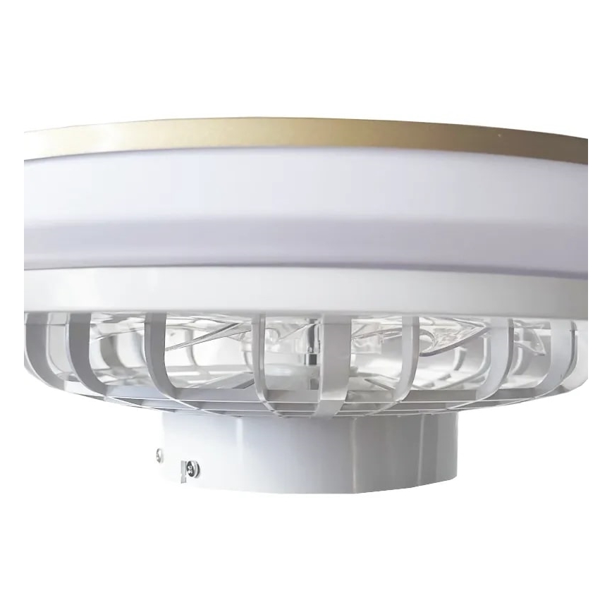 LED Dimbaar plafondlamp met ventilator OPAL LED/48W/230V 3000-6500K + afstandsbediening