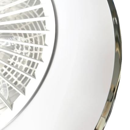 LED Dimbaar plafondlamp met ventilator OPAL LED/72W/230V 3000-6500K + afstandsbediening