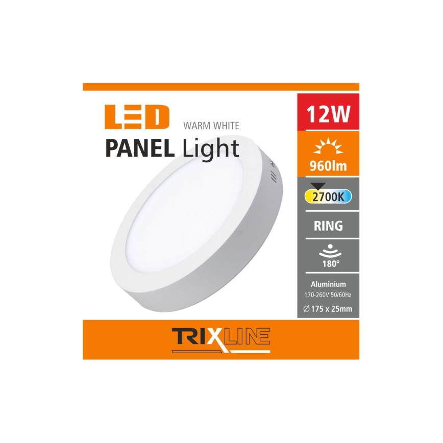 LED Plafondverlichting LED/12W/230V