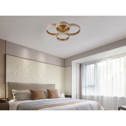 LED Plafonnier affleurant dimmable LED/150W/230V 3000-6500K + télécommande