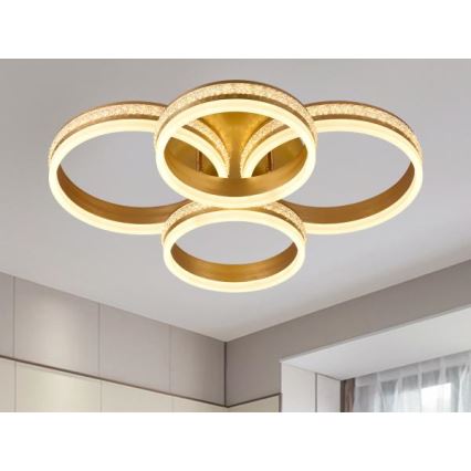 LED Plafonnier affleurant dimmable LED/150W/230V 3000-6500K + télécommande
