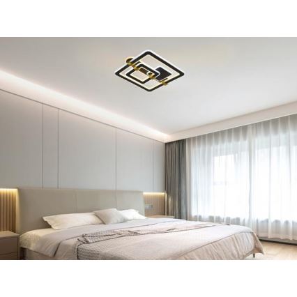 LED Plafonnier dimmable LED/140W/230V 3000-6500K + télécommande