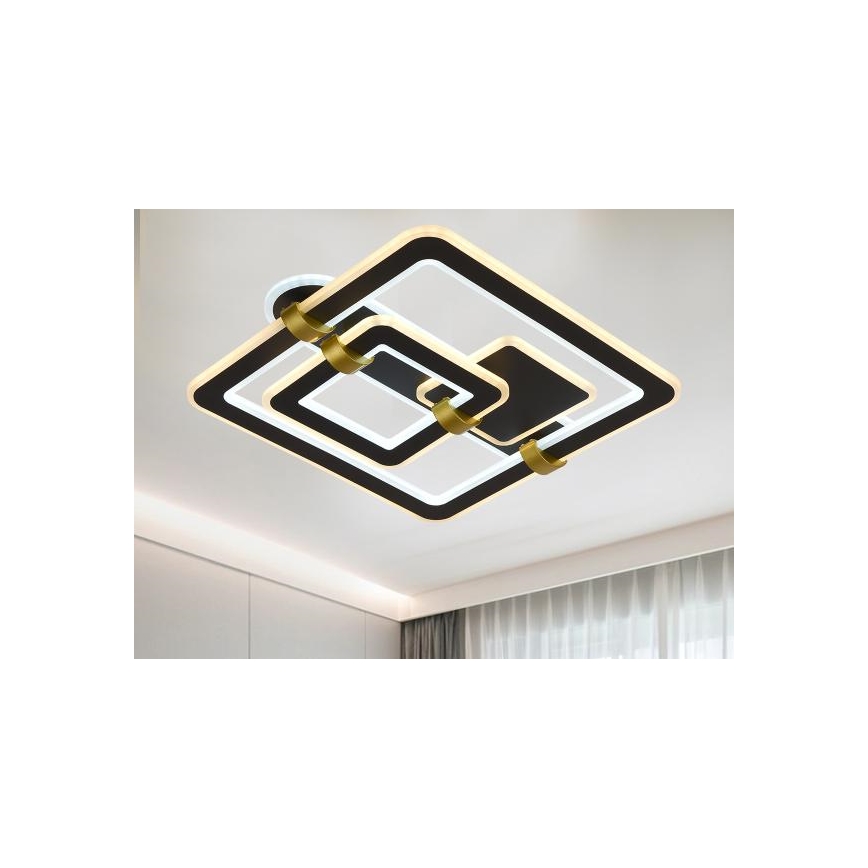 LED Plafonnier dimmable LED/140W/230V 3000-6500K + télécommande