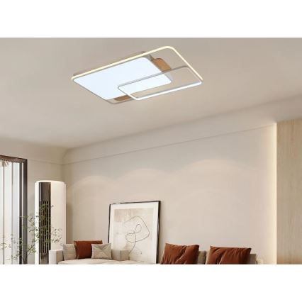 LED Plafonnier dimmable LED/280W/230V 3000-6500K + télécommande