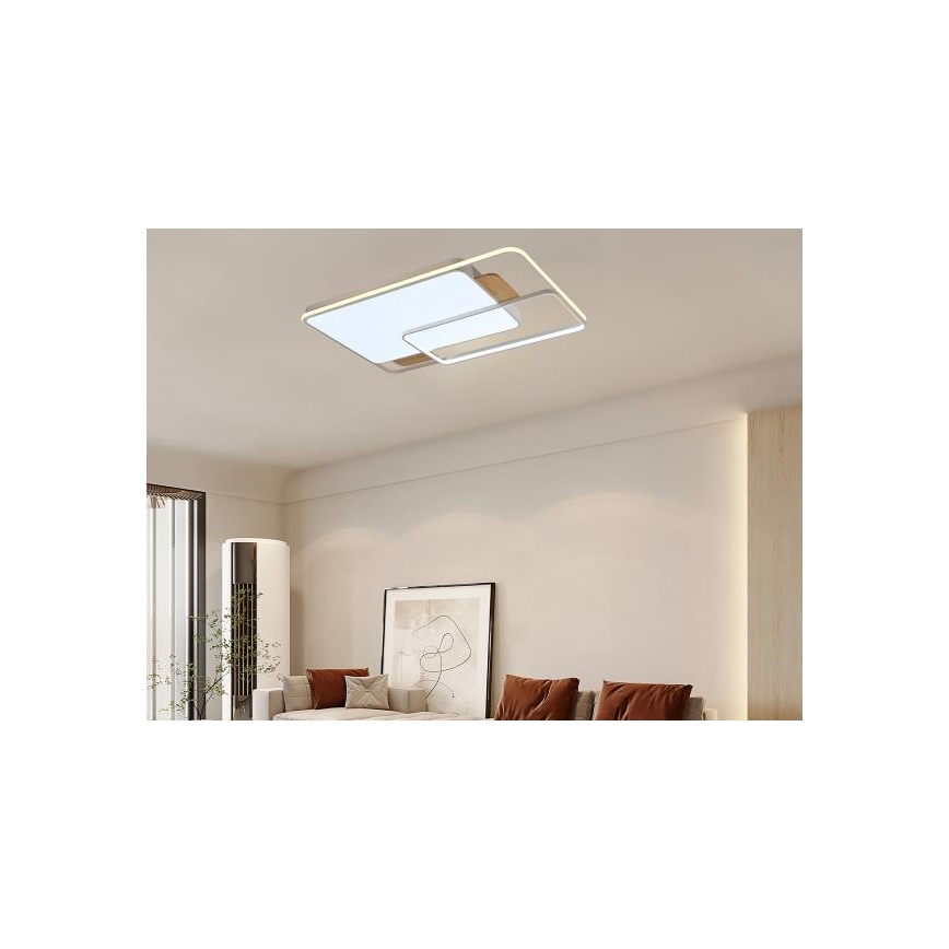 LED Plafonnier dimmable LED/280W/230V 3000-6500K + télécommande