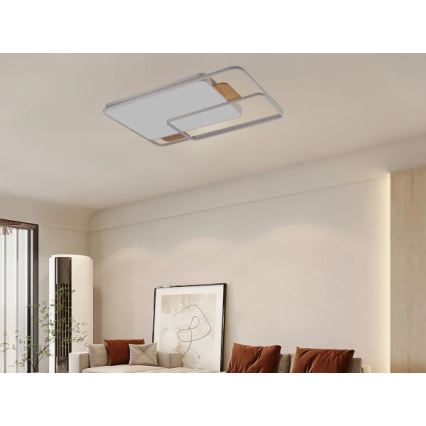 LED Plafonnier dimmable LED/280W/230V 3000-6500K + télécommande