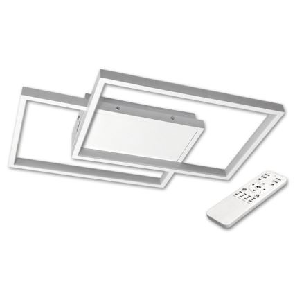 Plafonnier LED dimmable LED/45W/230V 3000-6500K blanc + télécommande