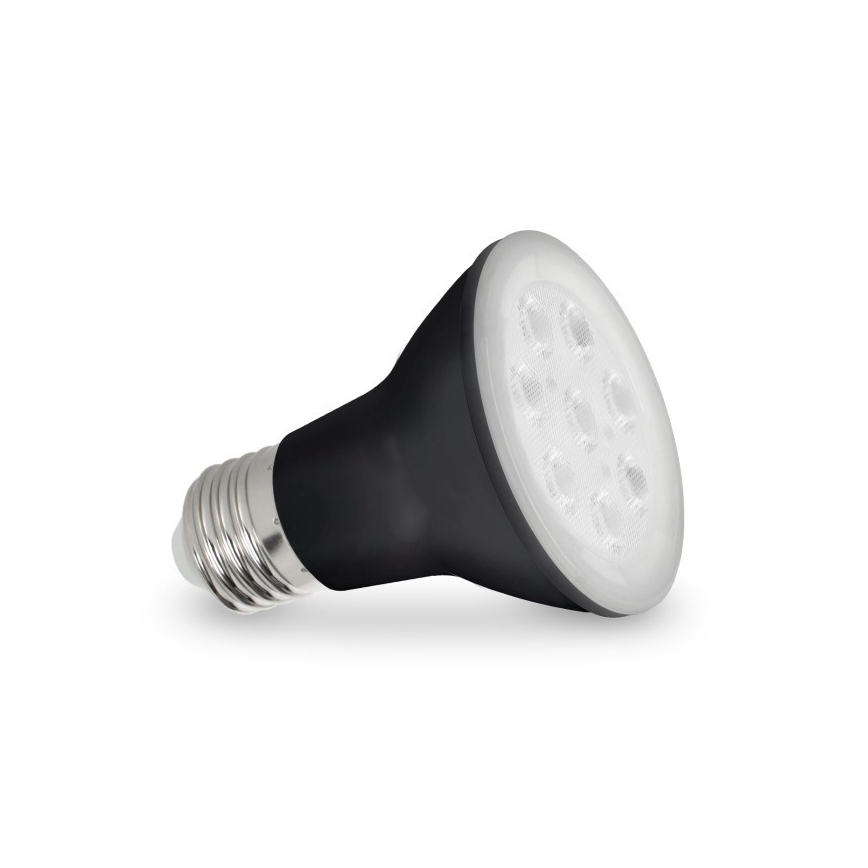 LED Plantengroeilamp PLANTY E27/7W/230V 1200K zwart
